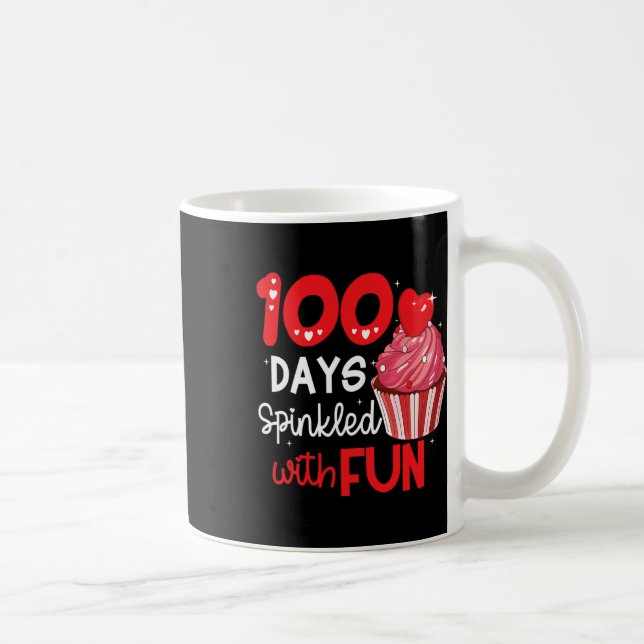 Mug 100 Jours Saupoudrés De Cupcake Fun 100E Jour De S (Droite)
