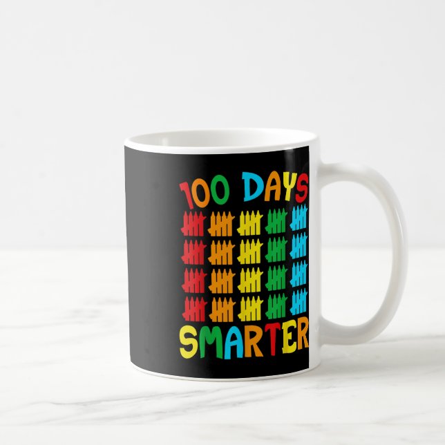 Mug 100 Jours Smarter Funny 100e Jour De L'École (Droite)