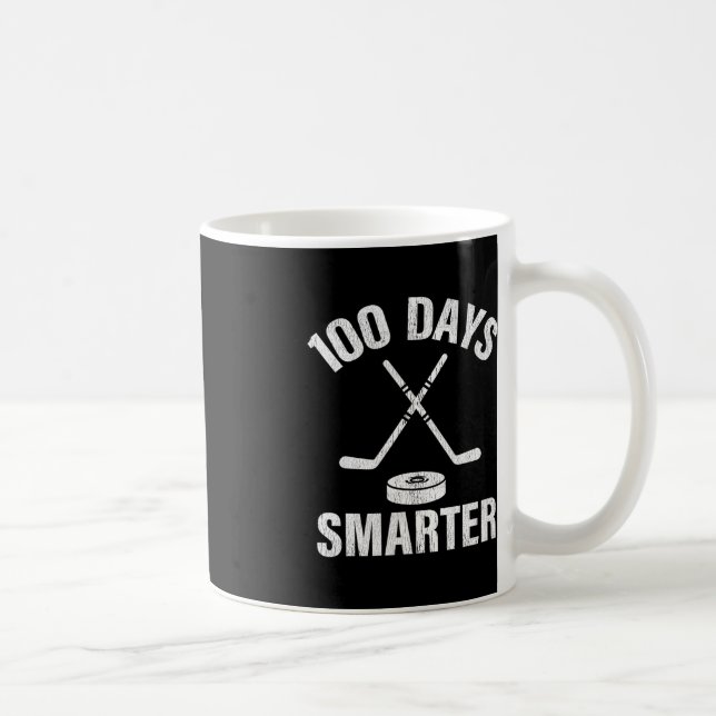 Mug 100 Jours Smarter School Hockey Sport Enseignant S (Droite)