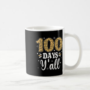 Mug 100 Jours Y'all Enseignant Femmes Hommes Enfants 1