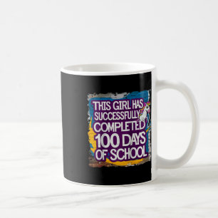 Mug 100e jour Amusant tenue filles et amp; Étudiant 10