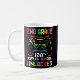 Mug 100e jour de l'école déverrouillé 2e année Gamer V