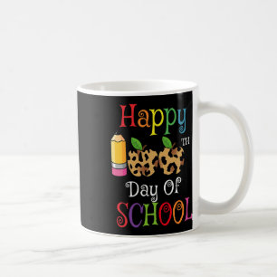 Mug 100e Jour De L'École Empreinte de léopard Enseigna