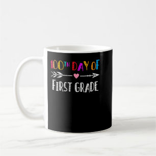 Mug 100e jour de l'école Enseignant de première année 