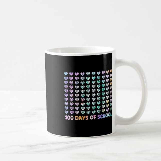 Mug 100e Jour De L'École Leopard Arc-En-Ciel 100 Jours (Droite)