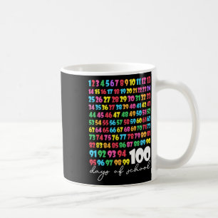 Mug 100e jour d'école enseignant enfants 100 jours Mat