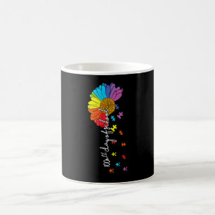 Mug 100e jour d'école professeur sensibilisation à l'a