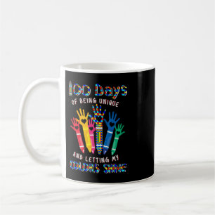 Mug 100e jours de l'école chemise smarter pour enseign