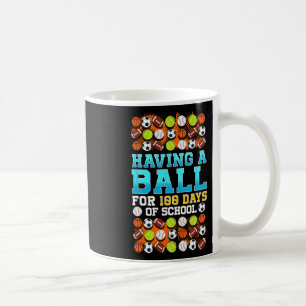 Mug 100ème Jour De L'École Sketll Football Soccer Sell
