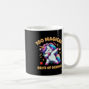 Mug 100ème Jour De L'École Unicorne 100 Jours Magiques