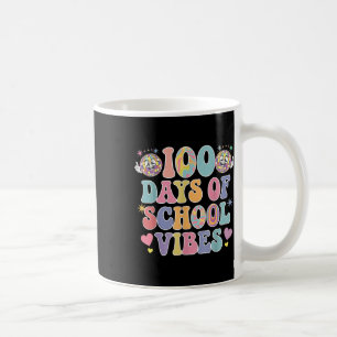 Mug 100ème Jour De Vibes Scolaires Mignonne Sourire Vi