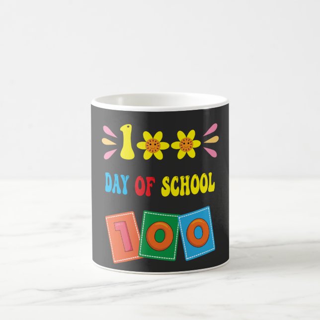 Mug 100ème jour d'école, Funny 100 Jours (Centre)