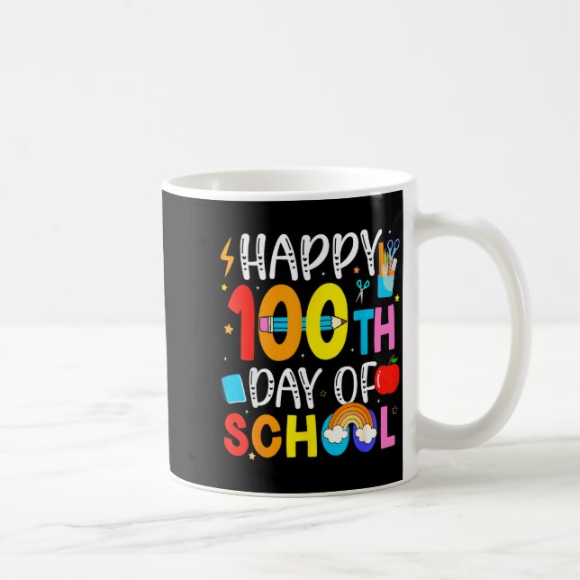Mug 100th Day Of School Teachers Students 100 Days Of  (Droite)