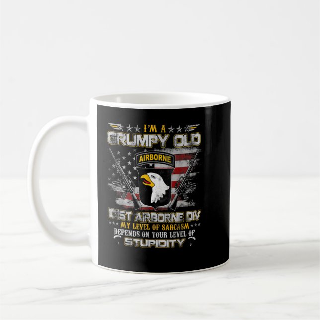 Mug 101e division aéroportée Parachutiste Vétéran Je s (Gauche)