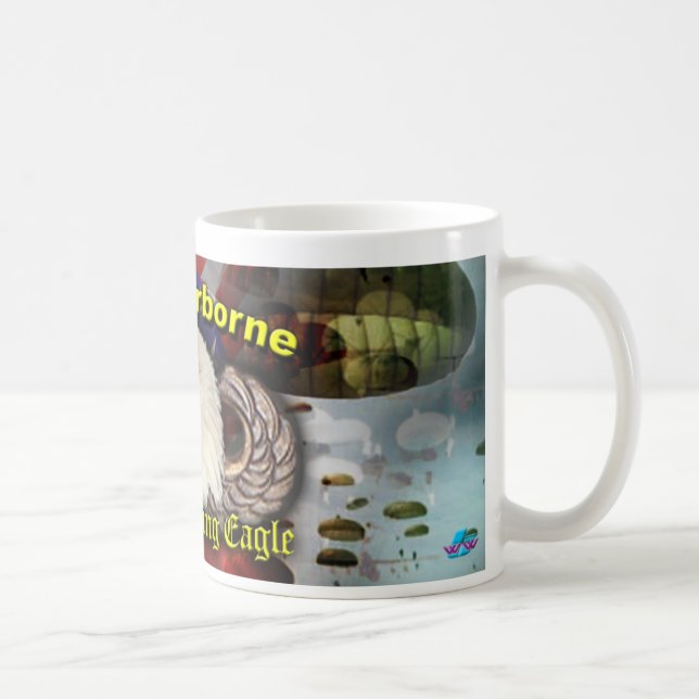 Mug 101st aéroporté - Eagle criard (Droite)