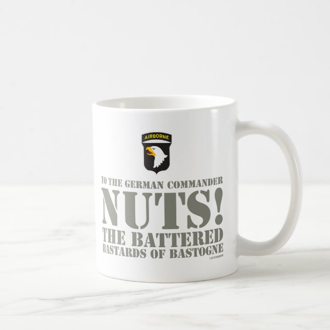 Mug 101st AÉROPORTÉ - ÉCROUS ! (Droite)