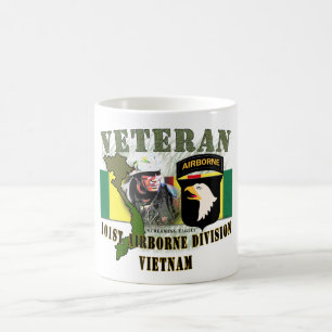 Mug 101st Le Division-Vietnam aéroporté (aucun CIB)