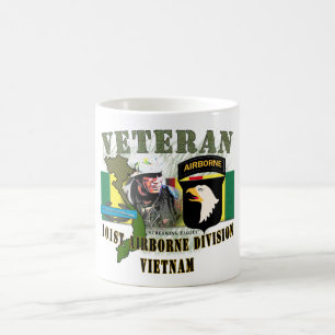 Mug 101st Le Division-Vietnam aéroporté (w/CIB)