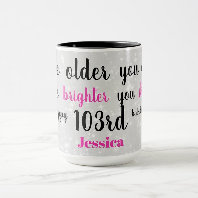 Mug 103e anniversaire de la fête (Centre)