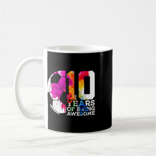 Mug 10 Ans de Foot Incroyable 10ème Anniversaire