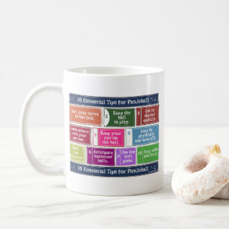 Mug 10 bouts essentiels pour Pickleball