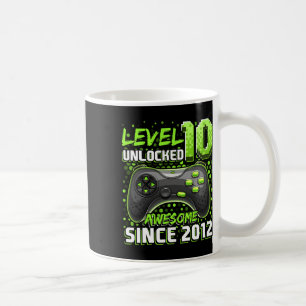 Mug 10 Déverrouillé Awesome 2012 jeu vidéo 10e anniver