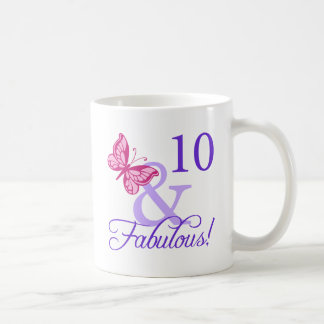 Mug 10 Et Fabuleux Anniversaire