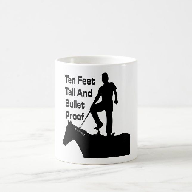 Mug 10 pieds de grand et preuve de balle (Centre)