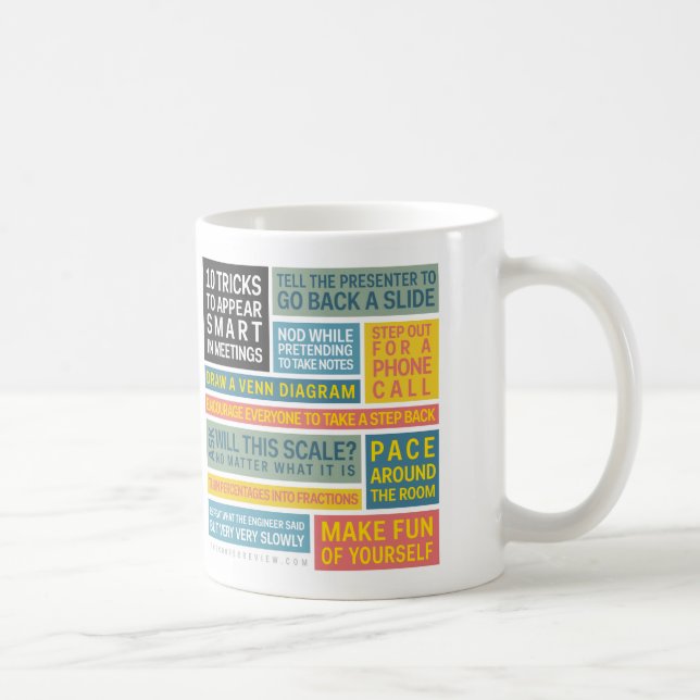 Mug 10 pistes pour apparaître intelligentes lors des r (Droite)