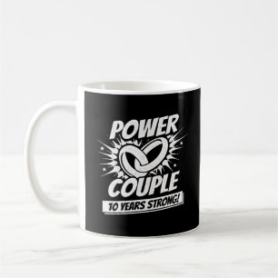 Mug 10e anniversaire de mariage pour les couples marié