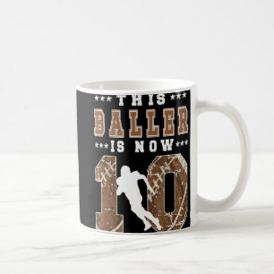 Mug 10e anniversaire Football garçon 10 ans Football P