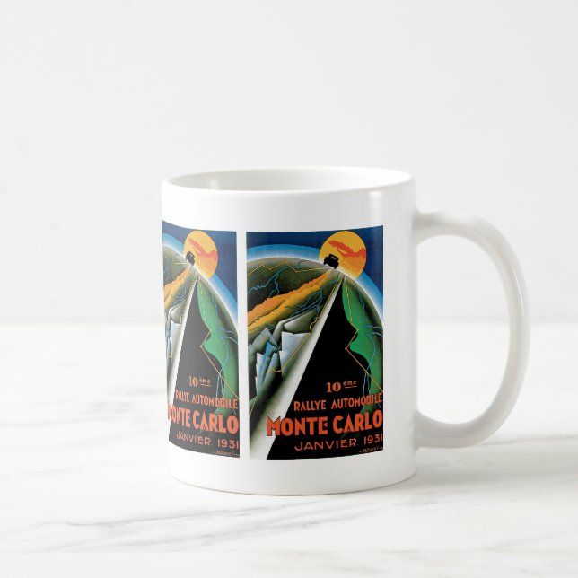 Mug 10e Rallye Automobile de Monte Carlo (Droite)
