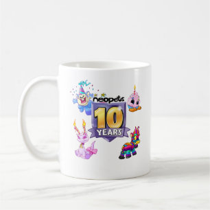 Mug 10ème Logo d'anniversaire