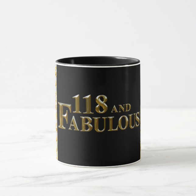 Mug 118 Anniversaire  (Centre)