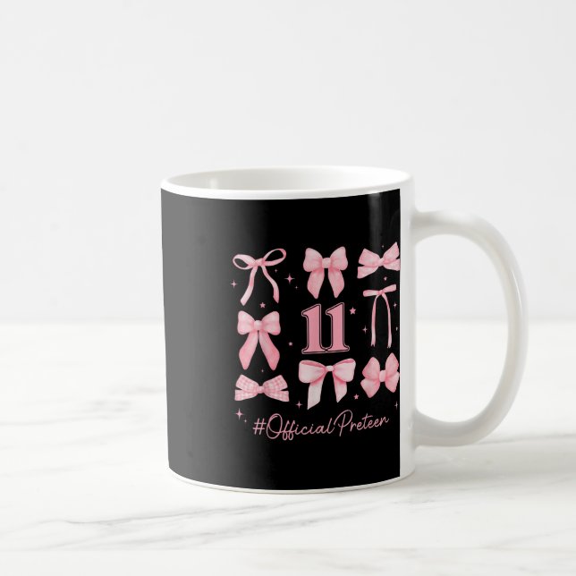 Mug 11 Anniversaire Fille 11e Anniversaire Coquette B (Droite)