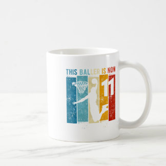 Mug 11 ans Bysketbyll 11e anniversaire garçon
