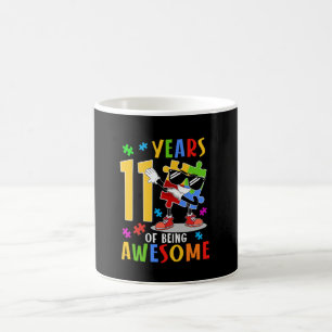 Mug 11 Ans De Fête Incroyable Anniversaire Dabbing Aut