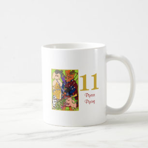 Mug 11 joueurs de pipeau sifflant les animaux mignons