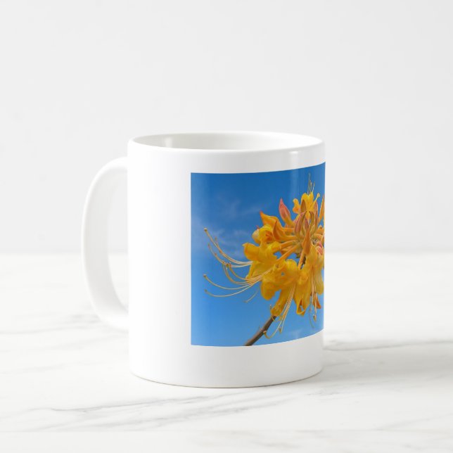 Mug 11 oz avec Florida Flame Azalea (Devant gauche)