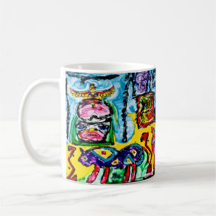 MUG 11 OZ—BUFFALO ABSTRAIT À VIDE