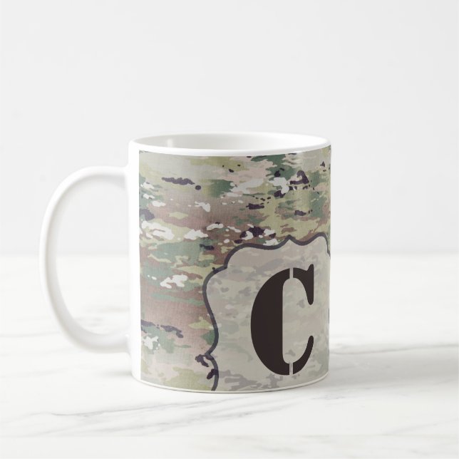 Mug  11 Oz. Camoflauge uniforme de l'armée de la bouge (Gauche)