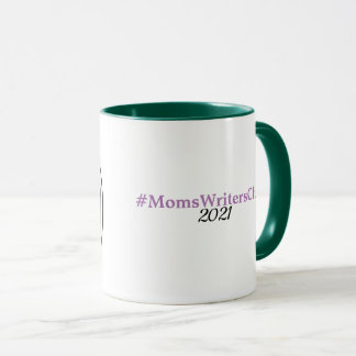 Mug 11 oz vert/pourpre