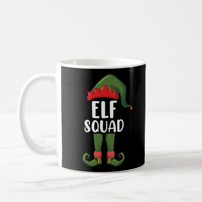 Mug 11 Squad Funny Family Matching Christmas (Gauche)