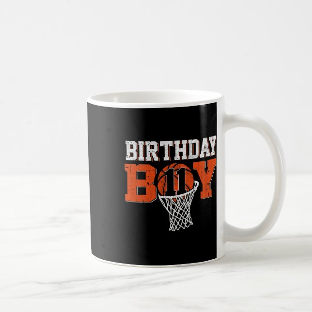 Mug 11e anniversaire garçon Bysketbyll Lover 11 ans Bd (Droite)