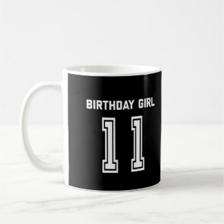 Mug 11e anniversaire maillot cadeau 11 ans fille