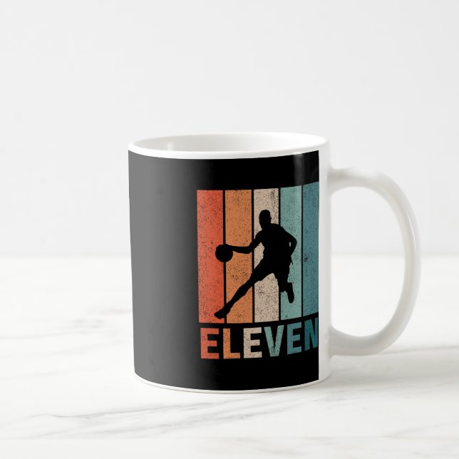Mug 11e anniversaire Retro Amateurs de basket-ball Gar (Droite)