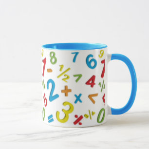 Mug 123 nombres mathématiques