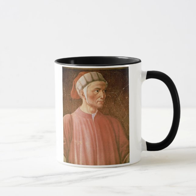 Mug 1265-1321) détails de Dante Alighieri (de son (Droite)