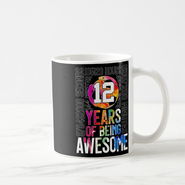 Mug 12 Ans de Foot Incroyable 12e Anniversaire _1  (Droite)