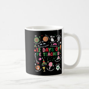 Mug 12 Jours De Prof De Gym Éducation Physique Coach D